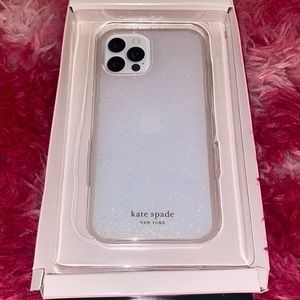 Kate spade glittery phone case